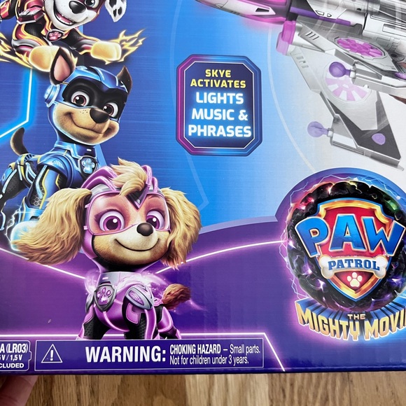 $65 NEW in Box Paw-patrol Space Adventure Blaster Toy Lights/Music/Phrases NEW - Picture 9 of 11
